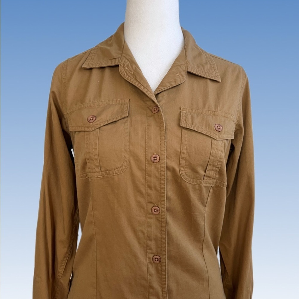 Columbia Women's Brown Utility blouse size S